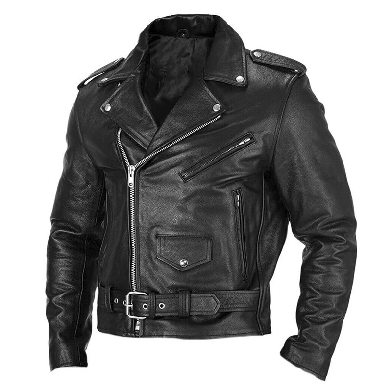 Motorcycle Men's Leather Clothing Spring And Autumn - Image 2