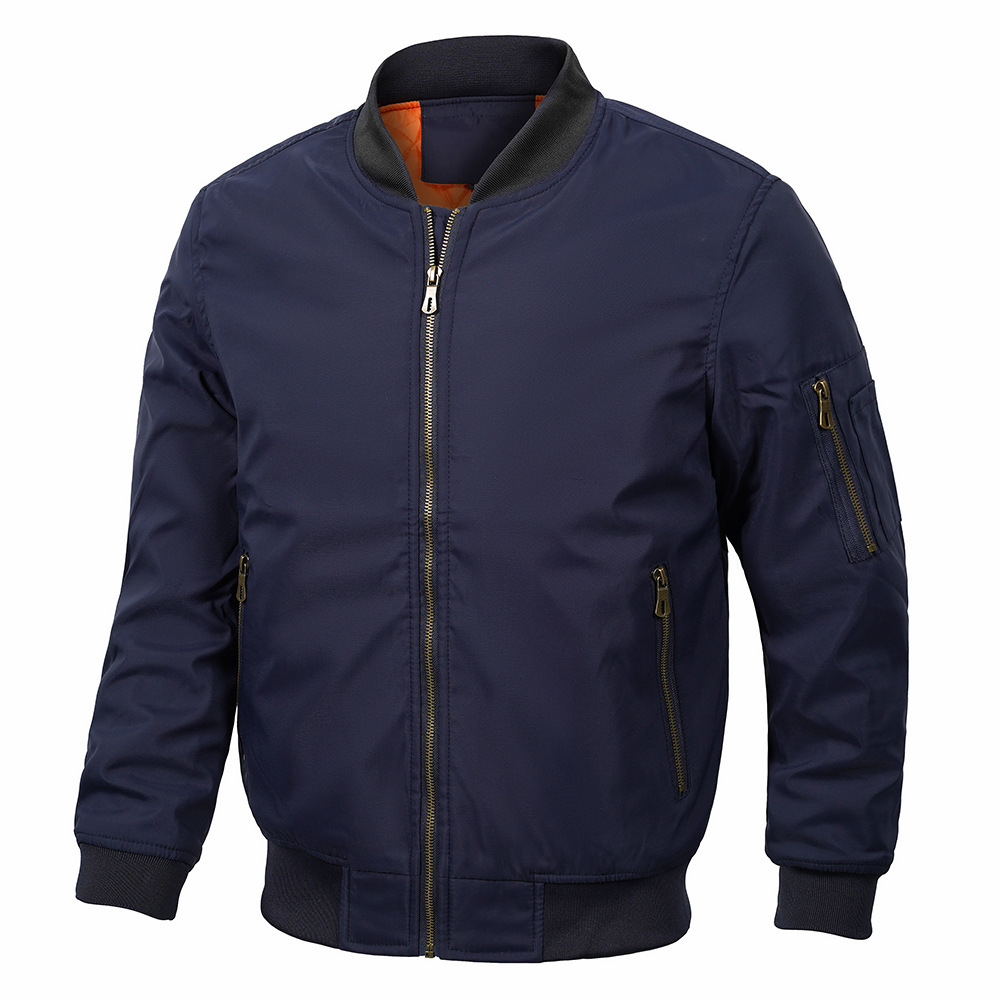 Men's Air Force Flight Suit Plus-sized Plus-sized Flight Jacket - Image 9