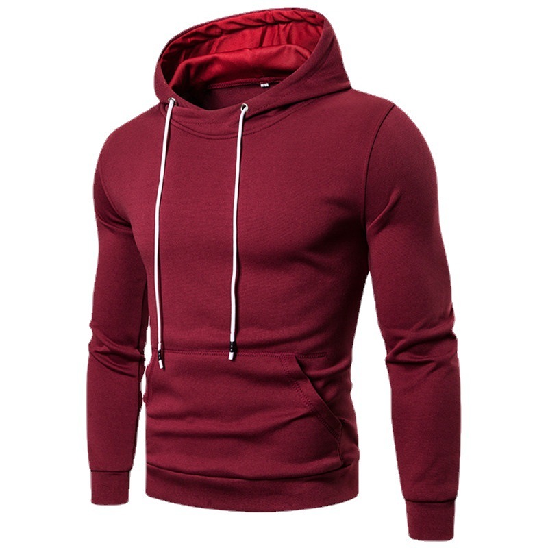 Men's Fashion Plus Size Pullover Hooded Casual Sweatshirt - Image 5