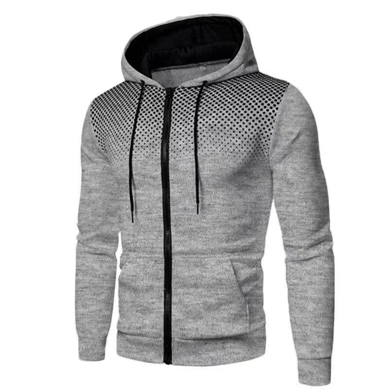 Sweater Men's Sports Fitness Zip-up Shirt - Image 2