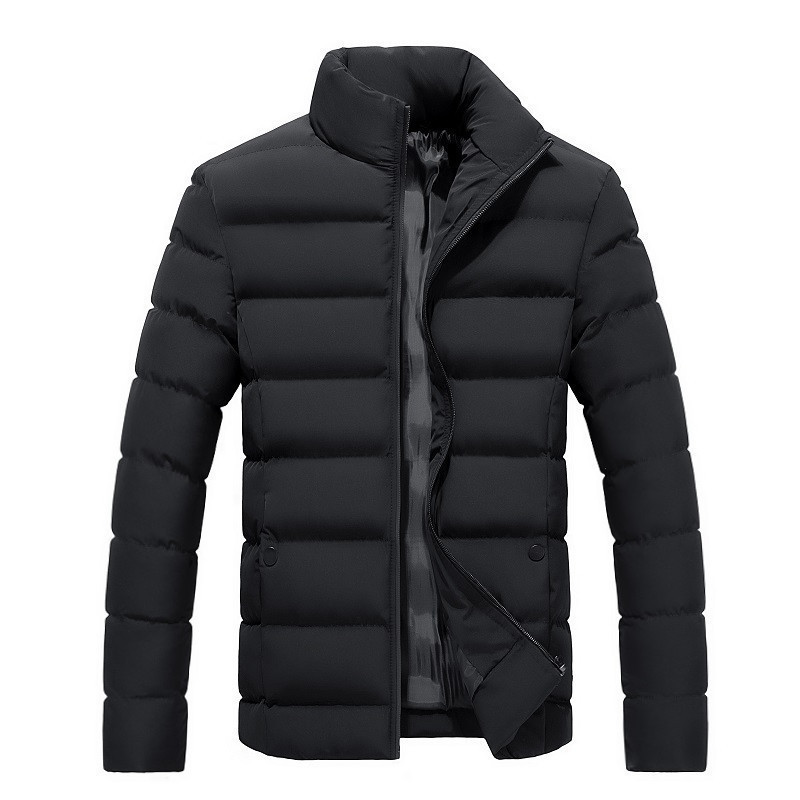 Men's Thick Warm Cotton-padded Jacket Coat - Image 5