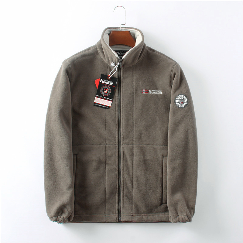 Man Double-sided Polar Fleece Jacket - Image 2