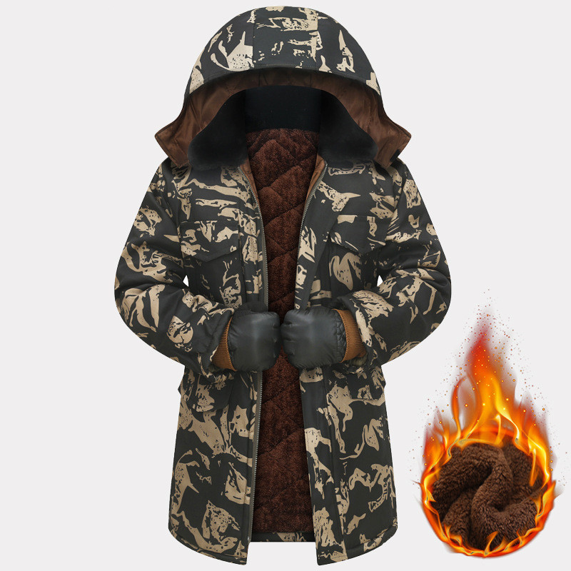 Winter Padded Coat Thickened Army Cotton - Image 3