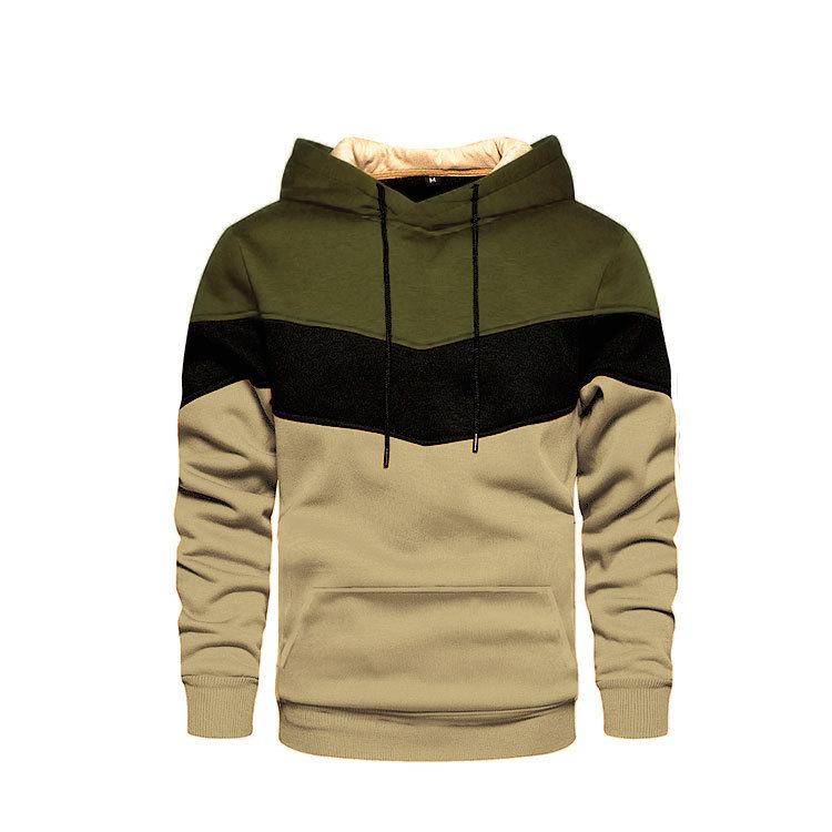 Amazon's New European And American Men's Color Matching And Color Matching Fashion - Image 6