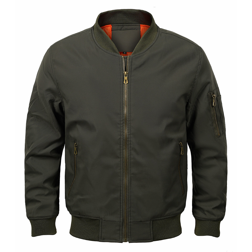 Men's Air Force Flight Suit Plus-sized Plus-sized Flight Jacket - Image 2
