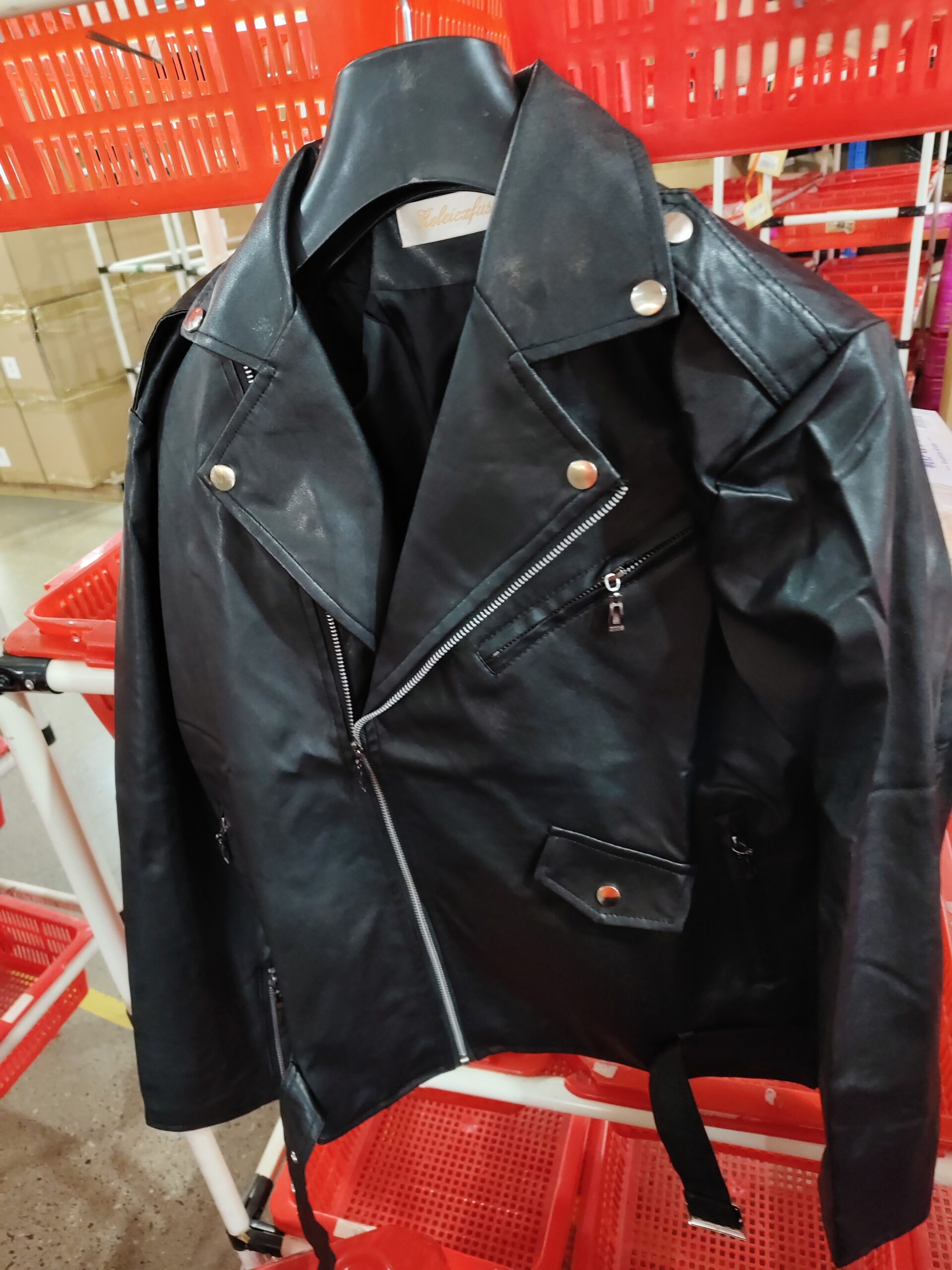 Motorcycle Men's Leather Clothing Spring And Autumn - Image 6