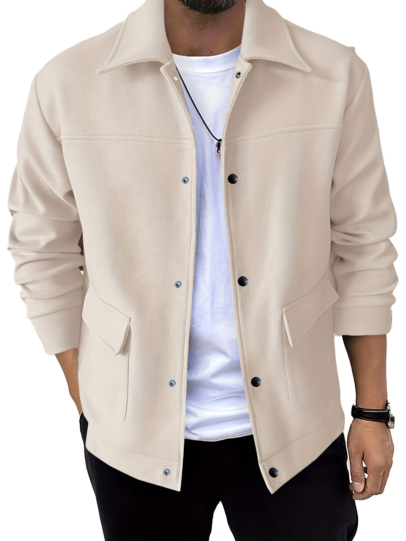 Spring And Autumn Men's Fashion Casual Jacket - Image 2