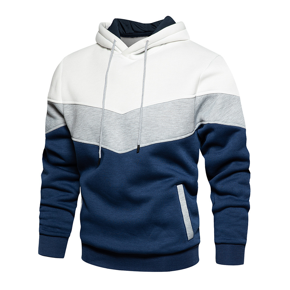 Amazon's New European And American Men's Color Matching And Color Matching Fashion - Image 3