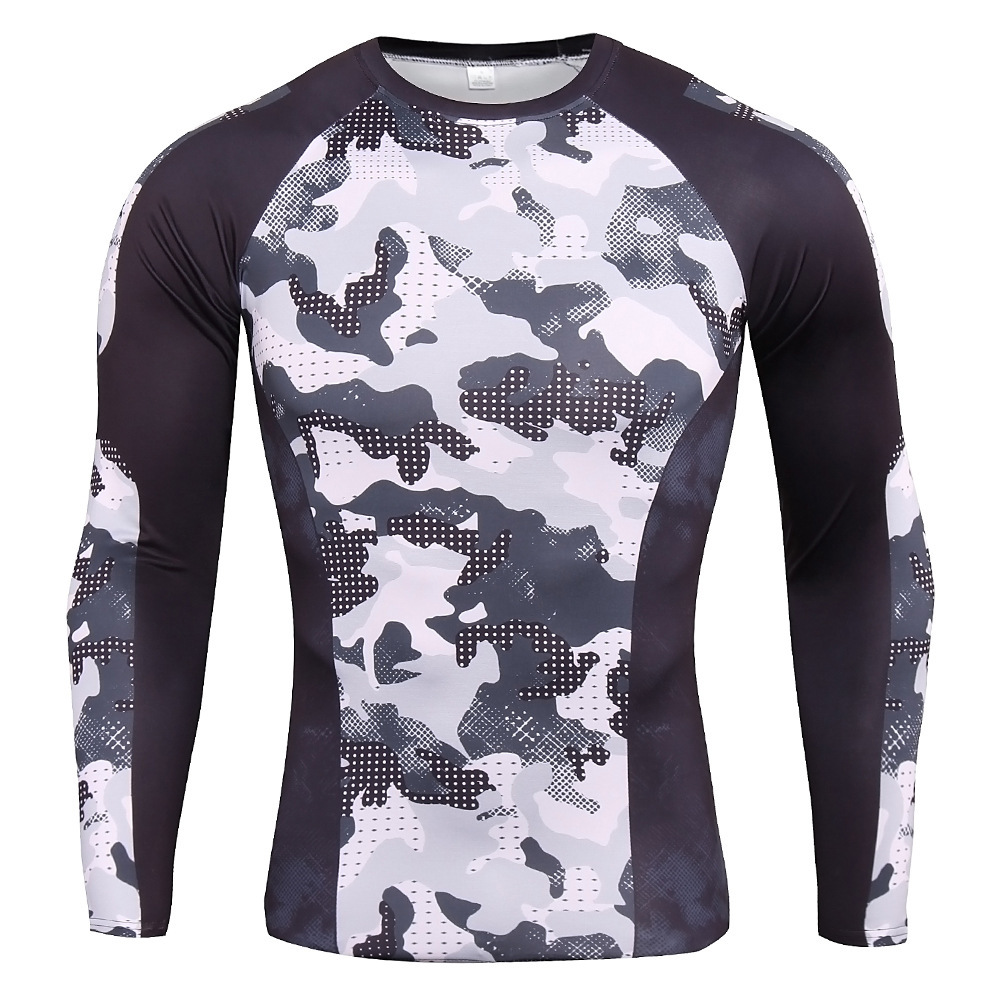 Tights Long Sleeve Stretch Breathable Base Clothing Basketball Running Sports Workout Clothes - Image 6