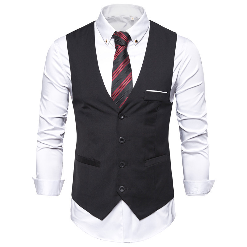 Men's Casual Professional Suit Vest - Image 3
