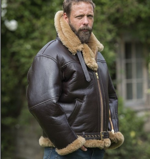 Thickened Heavy Craft Men's Fur Coat - Image 2