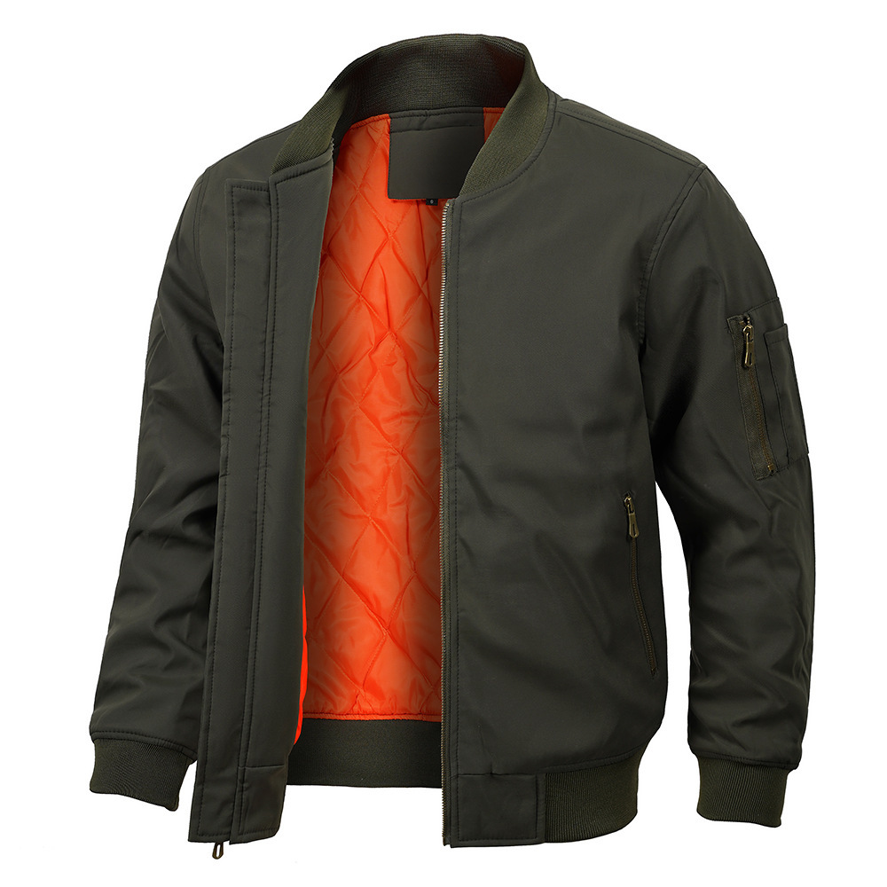 Men's Air Force Flight Suit Plus-sized Plus-sized Flight Jacket - Image 3