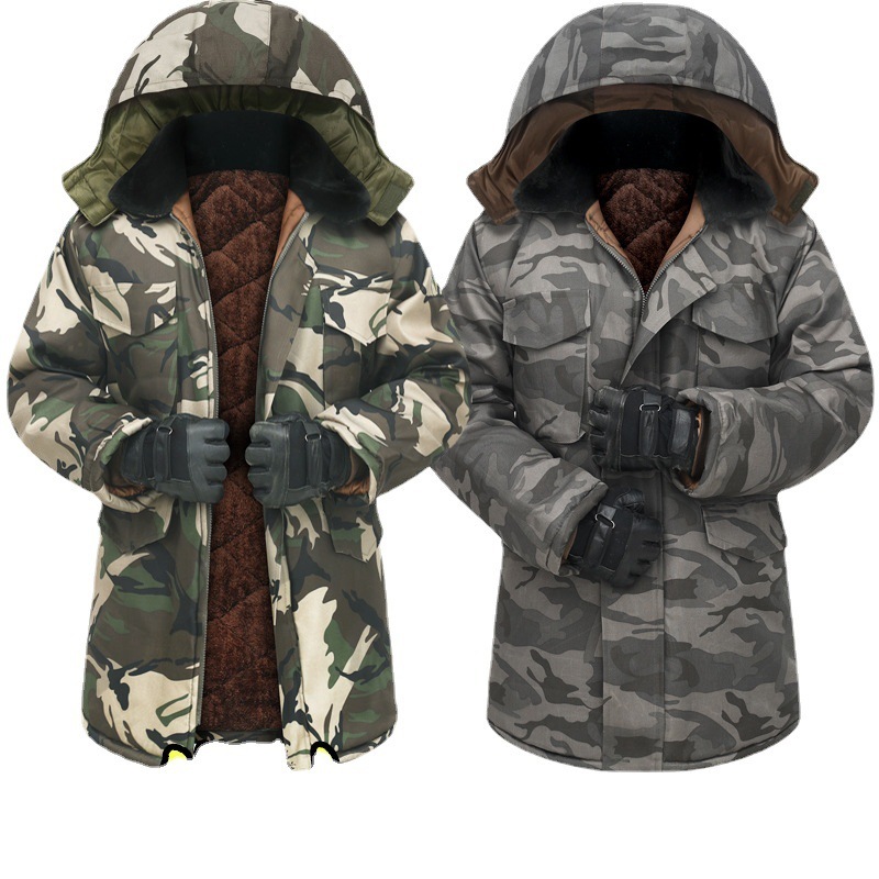 Winter Padded Coat Thickened Army Cotton - Image 6