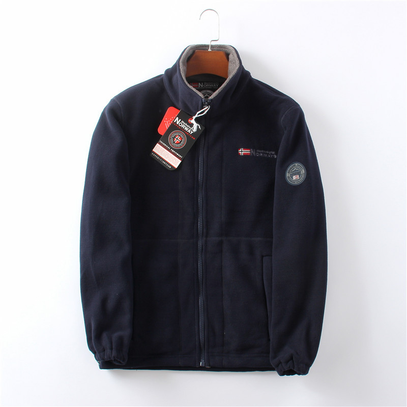 Man Double-sided Polar Fleece Jacket - Image 8