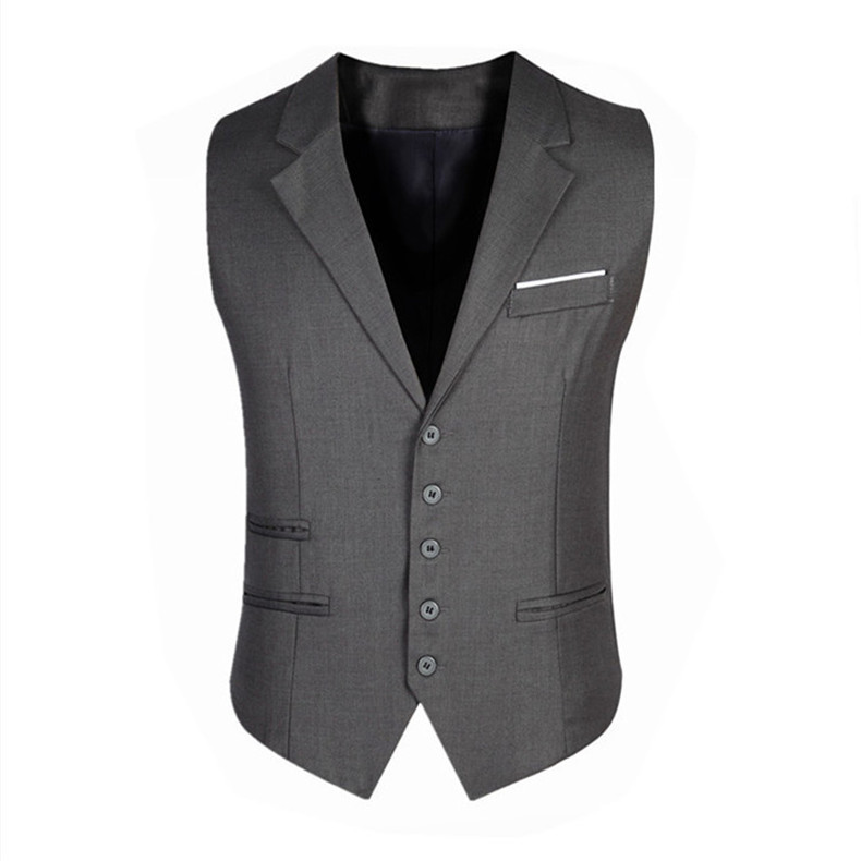 Men's Business Suit Slim Fit Leisure Vest