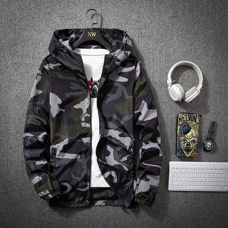 Camouflage Jacket Men's Spring And Autumn New Men's Jacket - Image 4