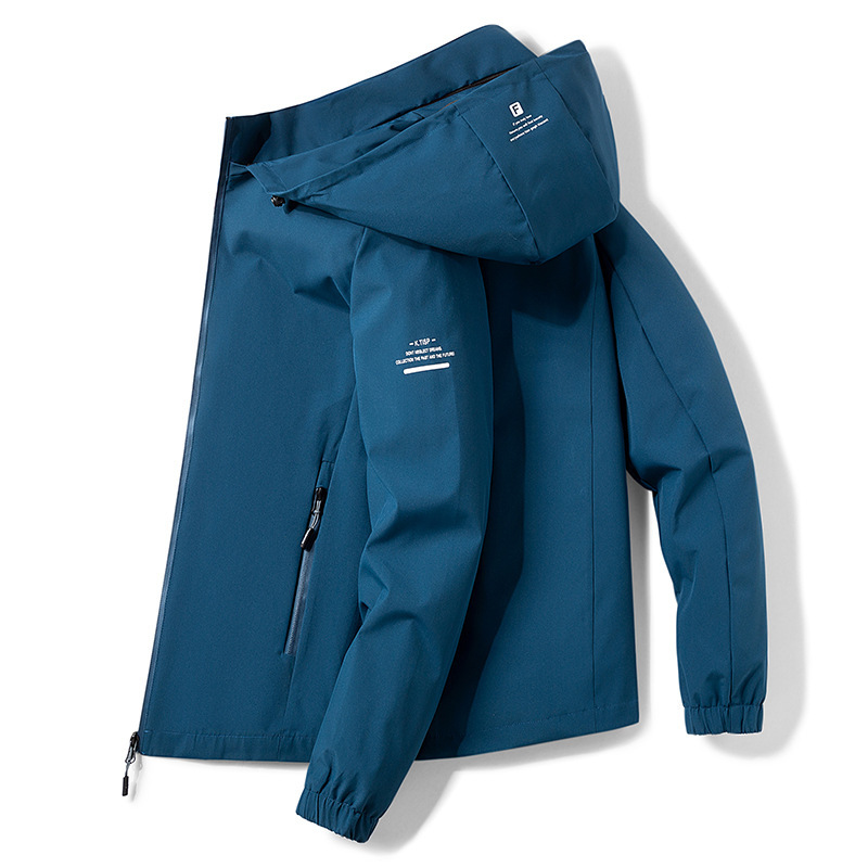 Removable Hat Outdoor Windbreaker For Men - Image 7